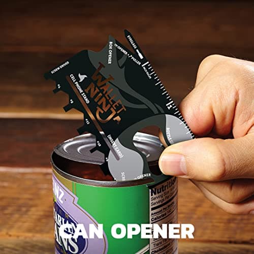 Wallet Ninja- 18 in 1 Credit Card Sized Multitool (#1 Best Selling in the World) (Baby Blue) — view 3