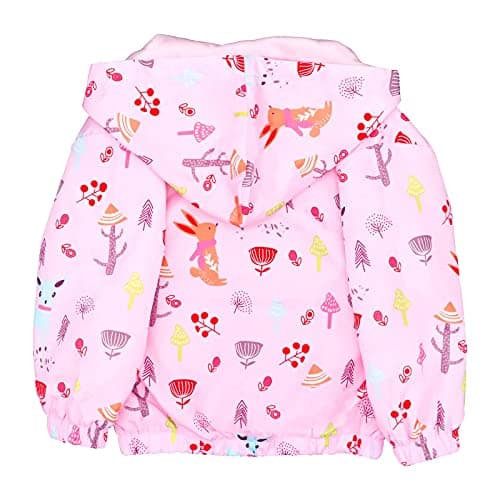 Bluesaly Toddler Jacket Hooded Baby Girls Outwear Kids Coat Age 1-2 Years — view 3