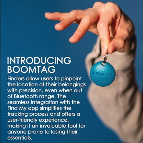 Boompods Tag Tracker Bluetooth Tracker Tag, 4 Pack — view 3