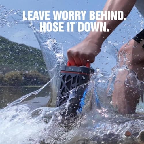 TRAVOR Magnetic Bluetooth Speaker, Aluminium Outdoor Speaker for Camping — view 4