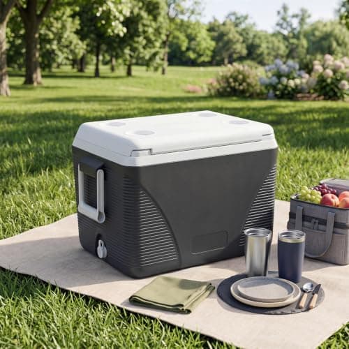 TANGZON 41 L Portable Hard Cooler Box, Heavy Duty Ice Chest (41L) — view 3