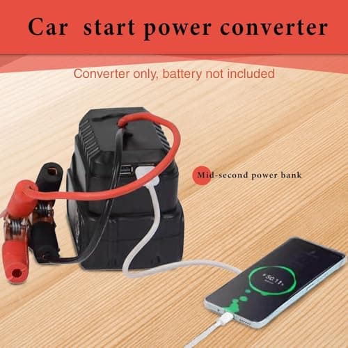 Car Battery Jump Starter- Portable Jump Starter Lithium Battery Box — view 3