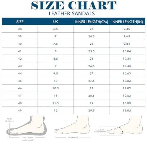 Hixingo Men's Closed Toe Sandals, Genuine Leather Walking Sandals for Men, Breathable Summer Beach Shoes Comfortable Non-Slip Fishermen Hiking Shoes, Wide Fit (F6611 White Black,11.5) — view 4