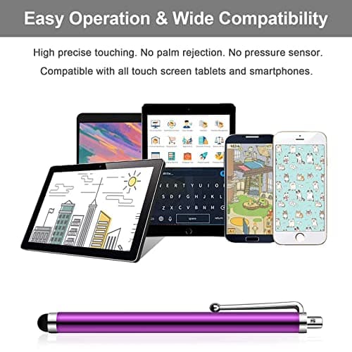 12 Pack Capacitive Stylus Pens for Touch Screens, iPad Tablets Phones — view 5