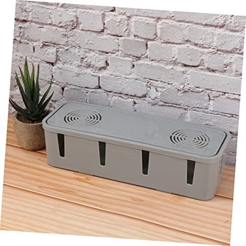 Cable Storage Organizer Box for Phone Chargers and Modem Adapters — view 6