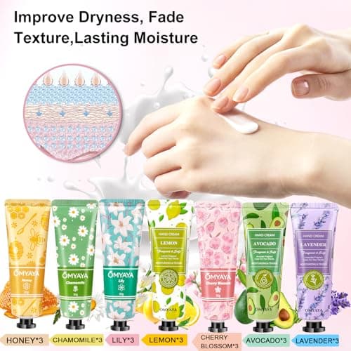 Hand Cream Set, 21 Pack Hand Creams Women's Gift Set, Mini Hand Cream Pack — view 2