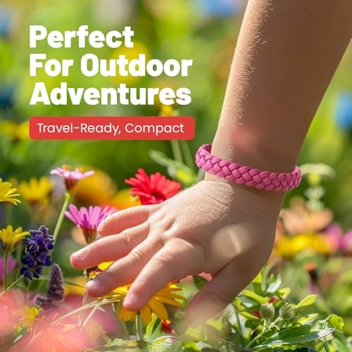 DSL Mosquito Repellent Bracelet 12 Pack, Insect Repellent Bracelet - 300 Hours Protection for Travel & Holidays, Deet-Free - Adjustable Mosquito Bands for Adults & Kids, Camping Essentials — view 4