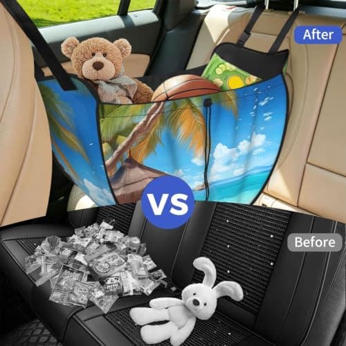 Car Seat Organizer Waterproof Backseat Storage Bag Multiple Car Organizer — view 6