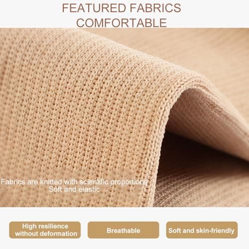 Oaygat 2 Pairs Support Stockings Calf Support Socks Graduated Flight Compression Socks for Flying Graduated Pressure Sock Compression Stockings Travel Flight Running Sock for Women Men Sport Flying — view 6