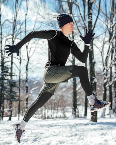 Hicarer 6 Pack Thermal Underwear for Men Fleece Lined Hunting Gear Set Base Layer Bottom Top for Cold Winter Weather, Vivid Color, XL — view 5