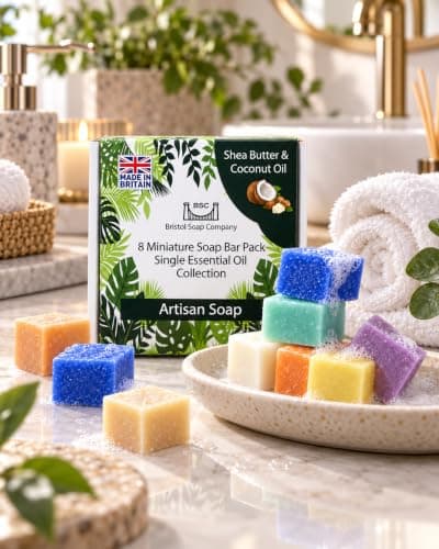 Artisan Mini Soap Bar Pack, 8 Handmade Soaps (8 x 15g) — view 6