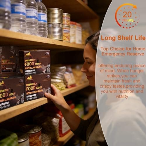 Emergency Food, 20-Year Shelf Life, 570 kcal, 120g, Chocolate Flavor — view 6