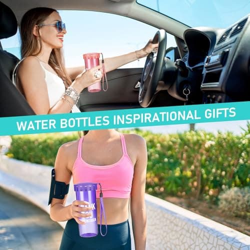 14 Pack Reusable Thank You Water Bottles, 430 ml Plastic Drinking Cups — view 5
