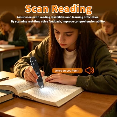Scan Translation Pen, Text to Speech Translator Pen, Dyslexia Reading Pen — view 3