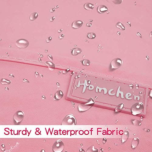 homchen RFID Blocking Travel Passport Wallet Holder, Document Organiser Case Credit Card Holders for Men and Women (Large Pink-RFID) — view 5