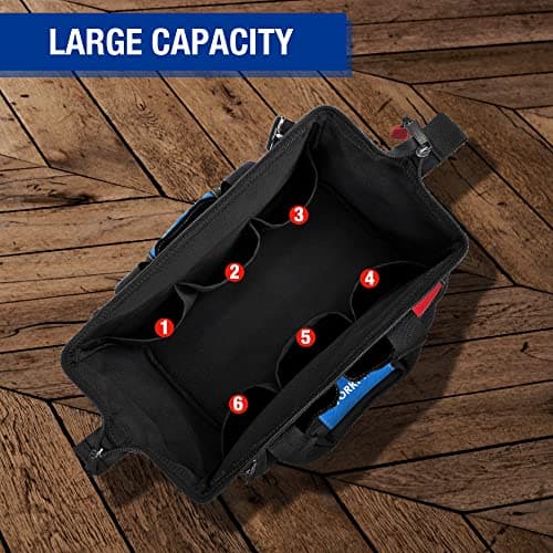 WORKPRO 14-inch Small Tool Bag 35x19x22 CM — view 4