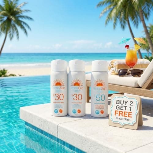 TechniSun Reef-Safe Travel-size SPF 50 Sunscreen 75ml x 3 — view 3