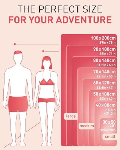 Fit-Flip Microfibre Towel - Compact, Ultra lightweight & Quick dry — view 4