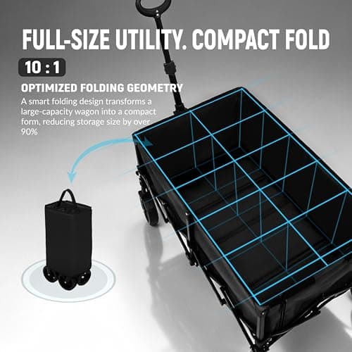 OUTSIDER Festival Trolley 165L Heavy Duty 136kg Capacity — view 4
