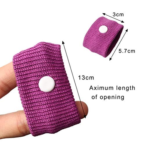 pengxiaomei 16PCS Travel Sickness Bands, Motion Travel Sickness Bands Adults Children with Acupressure Anti Nausea For Sea Car Flying Pregnancy — view 4