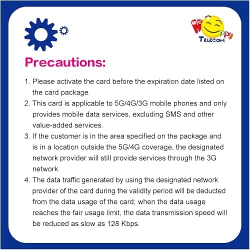 Happy 5G UK + Europe 27 Countries 5Days Unlimited Data Travel Sim Card | 3GB of 5G High-Speed Data | Includes Turkey & Switzerland | No Daily Limit | No Registration Required | Easy Activation — view 5