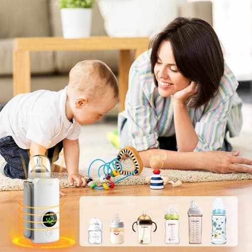 Portable Bottle Warmer,Travel-Friendly,Even Heating with 6 Temperature — view 5