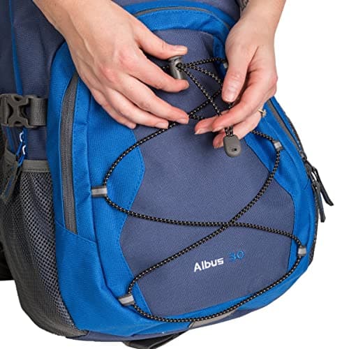 Trespass 30L Backpack Albus Electric Blue One Size — view 6