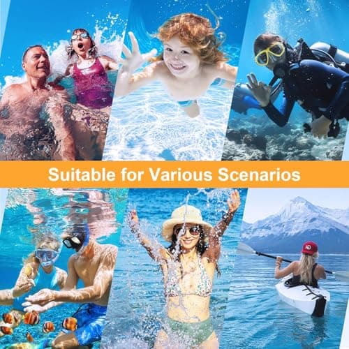 BENGRIN Waterproof Phone Pouches – 2 Universal Dry Bag Case for iPhone & Android, Touchscreen Friendly, IPX8 Certified, Floating Pouch for Swimming, Beach, Kayaking, Boating, Travel Accessor. uk — view 5