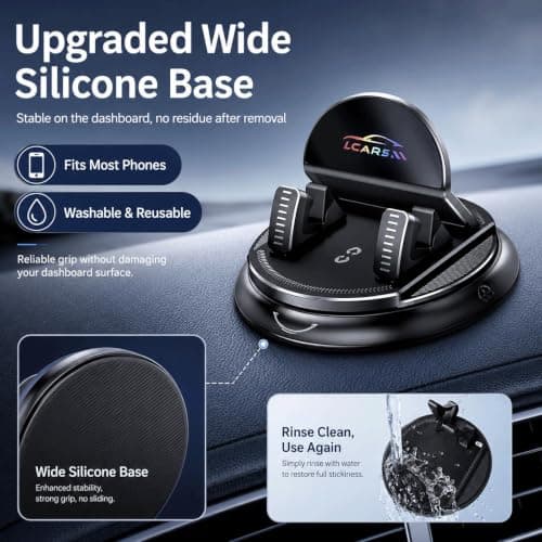 KQLHLHDYZ Car Phone Holder 360 Degree Rotation — view 2