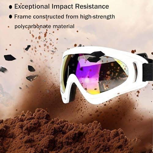 Anti‑Fog UV400 Ski Goggles, Helmet Compatible Snowboard Goggles — view 5