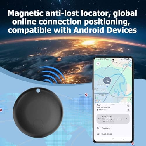 MaiLv GPS Tracker for Vehicles Work with Google Find Hub, Bluetooth Tracker — view 3