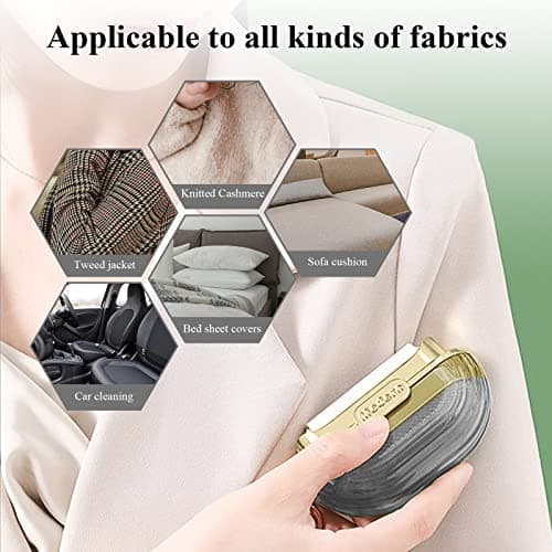 Modixun Double-sided Travel Portable Lint Roller with Hand Strap, Reusable Mini Extra Sticky Dog Cat Pet Hair Remover, Luxury Lint Remover for Clothes Bag Dust Fuzz Fur with 4 Refills, Grey — view 6