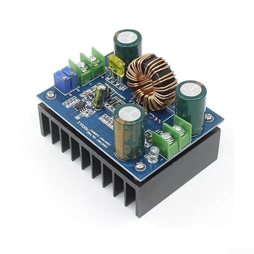 600 W DC-DC Step Up Converter 16A Boost Converter Powerful DC-DC Converter 600 W for Car Boost Voltage Converter 12 V to 80 V Adjustable Highly Efficient Step Up Converter 16 A Max for Current DC-DC