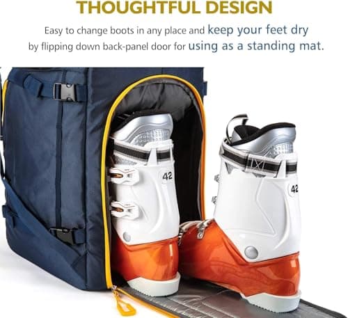 Unigear Ski Boot Bag 50L/70L Backpack with Helmet Storage for Skiing Travel — view 5