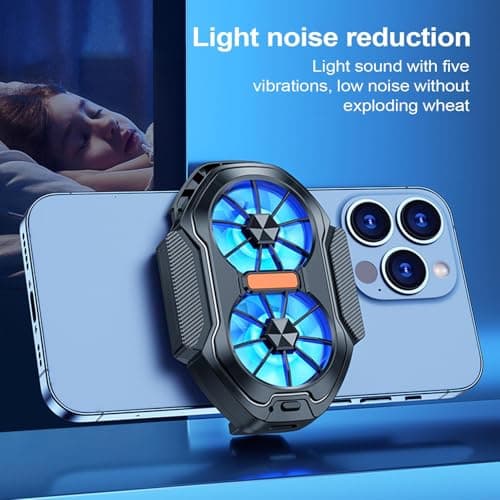 Mobile Phone Cooler 2-Fan Mobile Phone Cooling Pad with Clip — view 6