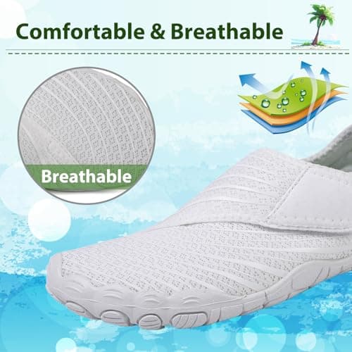 AONETIGER Unisex Barefoot Shoes Mens Womens Quick Dry Barefoot Aqua Sneaker — view 3