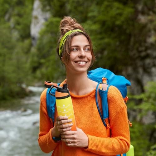 Fjbottle Sports Water Bottle 710ml Magnetic Lid Tritan BPA Free — view 6