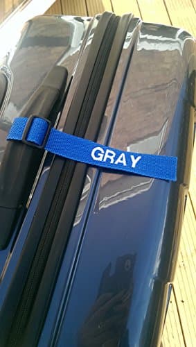 Personalised Luggage Tags (Blue) — view 2