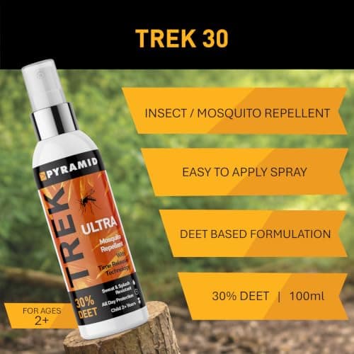 Pyramid Trek Ultra Mosquito & Insect Repellent 30% DEET 12 Hrs Protection — view 3