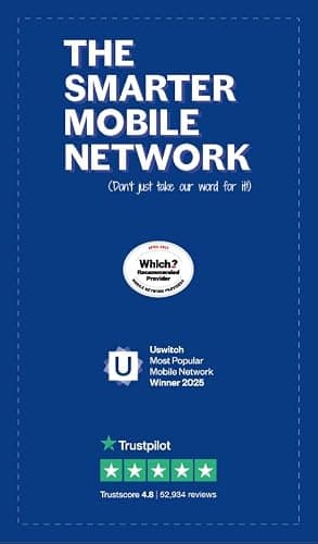 Lebara Mobile SIM Card: 100GB Data SIM Only Plan for £10, Half Price for First 3 Months, No Contract, UK Calls, Texts, International Minutes, EU and India Roaming Included, Fits All Devices — view 4