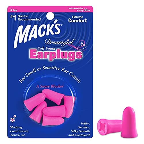 Mack's Dream Girl Ear Plugs (3 Pair) - Pink