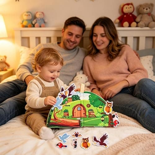 Fabric Book for Kids Portable Educational Travel Toy — view 2