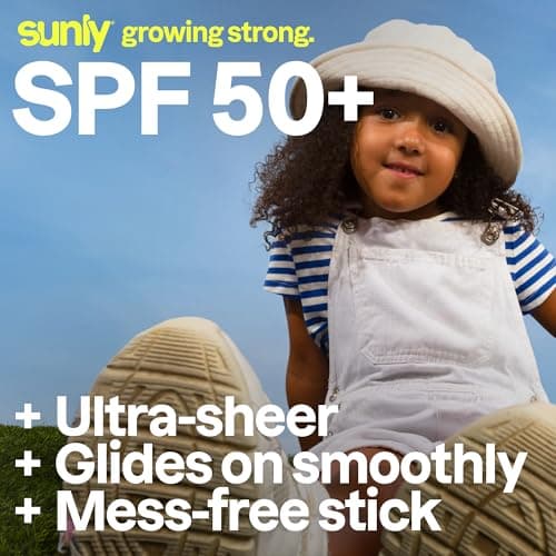 ATTITUDE Kids Mineral Sunscreen Stick SPF 50, Broad Spectrum Zinc Oxide, EWG Verified, Non-Nano, Mess-Free Stick for Face & Body, Lightweight Non-Greasy, Vegan, Watermelon & Coco Scent, 60 grams — view 2