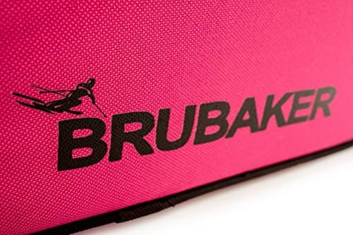 BRUBAKER Combo 'Superfunction 2.0' Ski Boot and Helmet Bag and 'Carver Pro 2.0' Ski Bag for 1 Pair of Ski up to 170 cm Light Pink/Grey — view 4