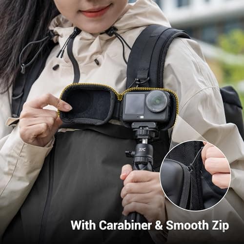 JJC Osmo Action 6 Carrying Case, Mini Bag for DJI Osmo Action 6 Accessories — view 5