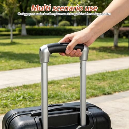 SEWACC Replacement Luggage Suitcase Handle Repair Grip, 6.26 Inch Plastic — view 6