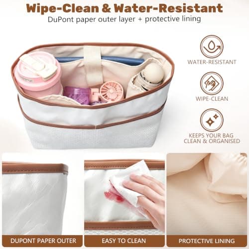 FANGCCC Bag Organiser for Longchamp Le Pliage Long Handle (M) — view 4