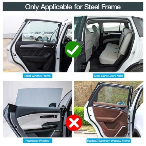 Car Windshield Magnetic Shade For Leapmotor B10 2025-2026 — view 6