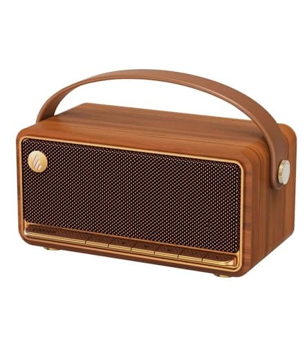 Edifier MP330 Portable Bluetooth Speaker with Hi-Res Audio, 40W RMS, Brown