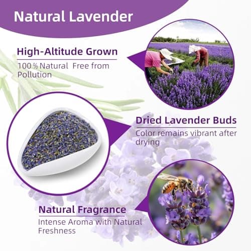 36 Pack French Lavender Sachets Fresh Scent for Closets Drawers Car — view 3